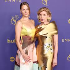 2024 Emmys: Christine Baranski and Daughter Lily Cowles Enjoy Rare Red 
Carpet Moment Together