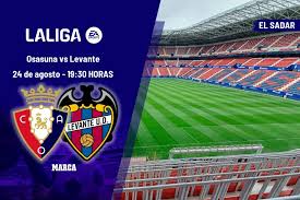 Osasuna - Levante, en directo | Última hora de LaLiga EA Sports hoy en vivo