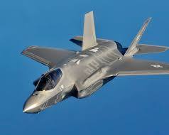 Image of Lockheed Martin F35 Lightning II fighter jet