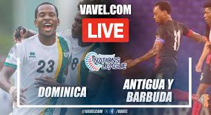 Summary and goals Dominica 2-1 Antigua and Barbuda in Concacaf Nations 
League