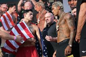 Ryan Garcia walks out with Rey Mysterio for final faceoff with Conor Benn