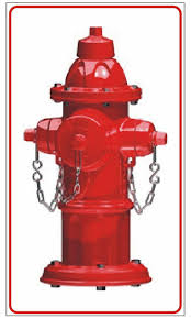 FIRE HYDRANT SYMBOL SIGN (WHITE,Reflective Aluminum,HEAVY ...