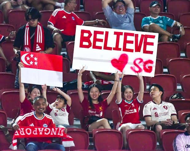 Gavin Lee praises Lions fans for their support after Singapore's 2-1 win over Thailand in ASEAN Championship semi-final