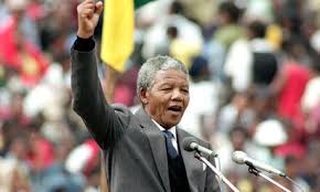 Resultado de imagem para nelson mandela presidente da áfrica do sul