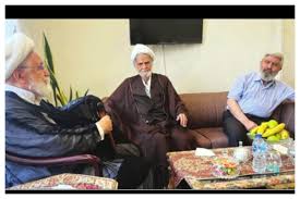 دیدار دوستانه میرحسین موسوی و مهدی کروبی با 5 چهره سیاسی