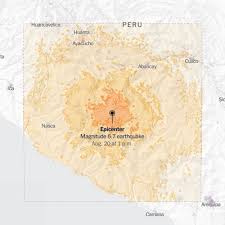 Peru Earthquake: Why Lima Residents Felt 'The Whole Building Drift' — USGS Updates Epicenter Map 10 Minutes After Magnitude 6.7 Strike