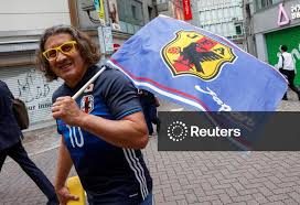 Licensable picture: Fans gather after watching the FIFA World Cup 2026 match between Japan and Sweden, in Tokyo