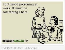 I got mood poisoning at work | This makes me smile: | Pinterest ... via Relatably.com
