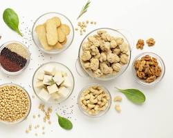 Image of plantbased alternative protein products