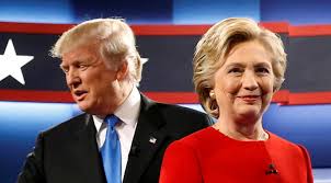 Image result for IMAGES OF TRUMP AND HILLARY CLINTON ELECTION