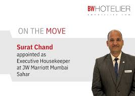 JW Marriott Mumbai Sahar appoints Surat Chand as the Executive Housekeeper