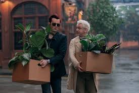 Good Omens stars David Tennant and Michael Sheen share 'special' message with fans