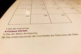 Corpus Christi: unidades do MPF no RS não terão expediente nesta quinta-feira, dia 4
