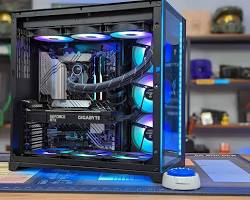 PC setup with personalized items