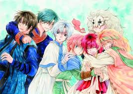 Resultado de imagem para ilustrações de akatsuki no yona
