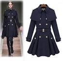 Navy winter coat