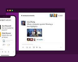 Image of Slack productivity app