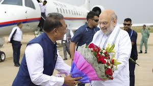 Amit Shah lays foundation stones for NFSU campus, Central Forensic Science Lab in Nava Raipur