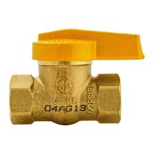 Everbilt 3/8 in. Brass Lever-Handle FPT 1-Piece Body Gas ...