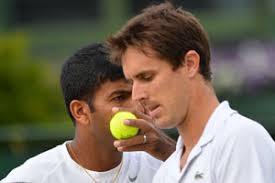 Fourth seeds Leander Paes and Radek Stepanek entered the men&#39;s doubles semi-finals at Wimbledon with a 4-6 6-4 6-3 6-4 victory over Julian Benneteau and ... - bopanna_300_vasselin