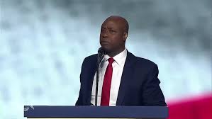 Tim Scott mocked for over-the-top Trump event speech: ‘An SNL cold open’