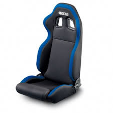 Sparco Seat (SPAR-SEA-R1-BLA/BLU) Image. Sparco R100 Racing Seat. The R100 seat is Sparco&#39;s ground-breaking STEEL-model seat. The redesigned bolsters allow ... - imageMain_16_197