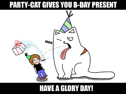 Partycat has no birthday mood by ~Jo-Remi on deviantART - Partycat_has_no_birthday_mood_by_Jo_Remi