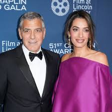 George Clooney Celebrates 65th Birthday with Amal in Pucci Style