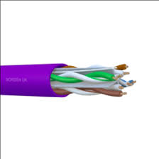 Norden 120-1000E104PL Cat6 UTP LSZH Cable Purple 305 Metres Box