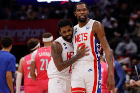 Kevin Durant Kyrie Irving discuss Nets