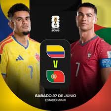 Colombia vs Portugal: cuándo, dónde y cómo ver el partido