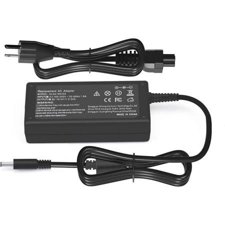 Laptop Charger for Dell Inspiron 14 15 3501 3510 5406 Latitude 3390 3320 Vostro 3458 5390 XPS 13 3943 9390 La65ns2-01 AC Power Cord 65W 19.5v 3.34a