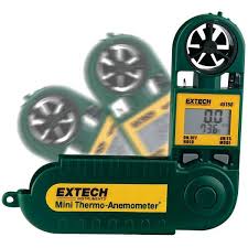 Extech Anemometer with Humidity, 100 to 5500 fpm 45158 | Zoro