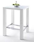 Table de bar blanc