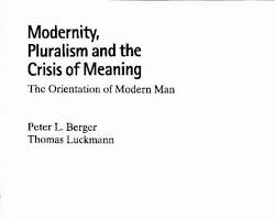 Image of Modernity, Pluralism and the Crisis of Meaning (1995) book