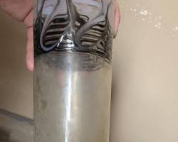 Image of clean and a dirty bong