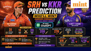 SRH vs KKR prediction: Who’ll win, Sunrisers Hyderabad or Kolkata Knight Riders? We asked ChatGPT