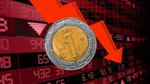 Peso mexicano se deprecia casi 1% frente al dólar y perfila quinta caída semanal consecutiva