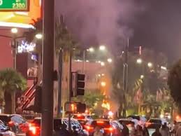 Las Vegas Strip Rocked by Explosion and Fire Near Aria Casino