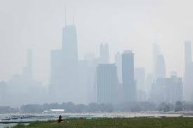Smoke from Canadian wildfires affecting U.S. air quality