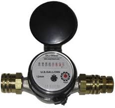 Amazon.com : DLJ Garden Hose Bibb Water Meter : Patio, Lawn ...