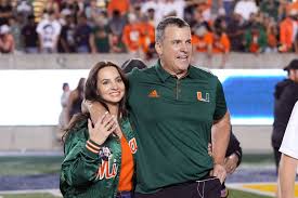 Mario Cristobal wife Jessica charity work Miami