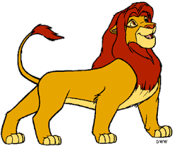 Výsledek obrázku pro clipart simba