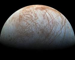 Image of Jupiter's moon Europa