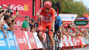 Vuelta a Espana 2026 results: Tadej Pogacar avoids serious crash and holds off Enric Mas to win stage six