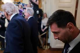 Foto de Messi com Trump em festejo na Casa Branca divide torcedores argentinos