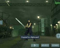Image of Final Fantasy VII PPSSPP game