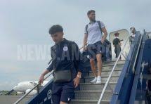 Armenian national team arrives in Kosovo (video)