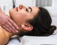 Image of someone receiving a lymphatic drainage massage