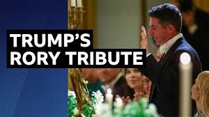 Rory McIlroy: Masters champion honoured by President Trump at White House banquet